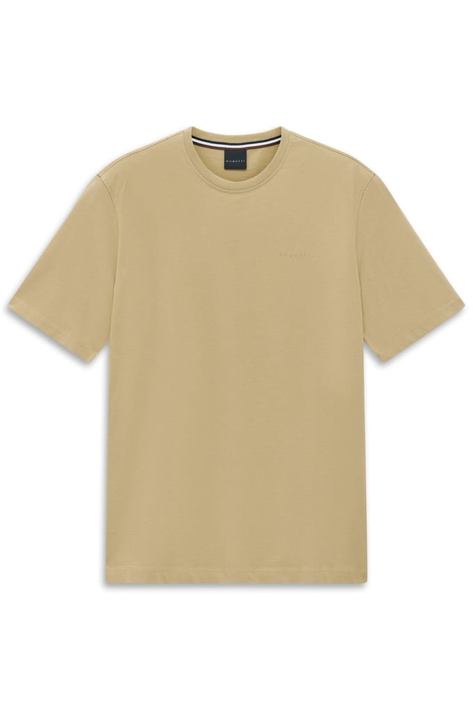 Bugatti Herren Katoenen T-shirt Modern Fit ronde hals