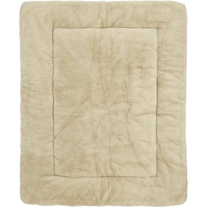 Meyco Baby Mini Knots boxkleed - sand - 77x97cm