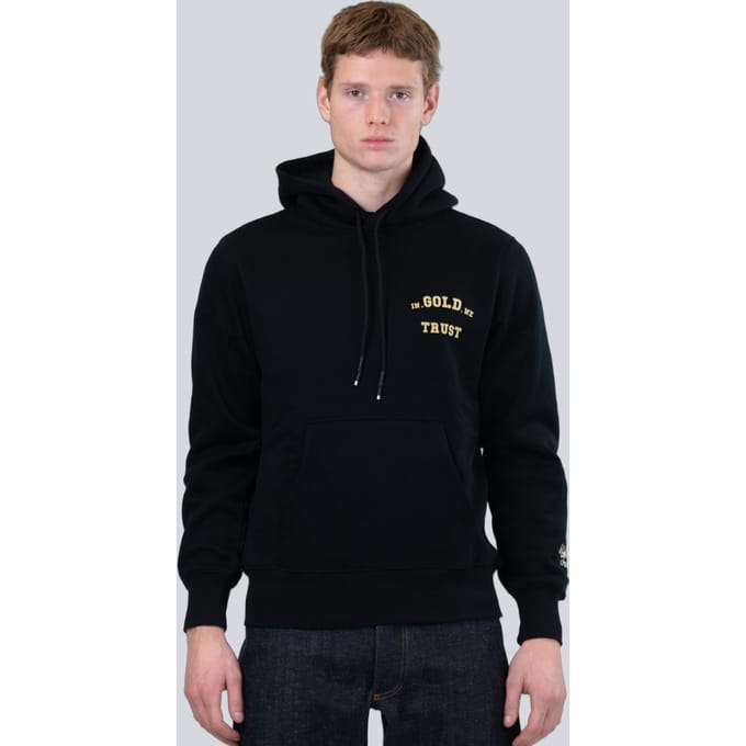 In Gold We Trust Notorious Halloween Black Taglia: M | Felpe con cappuccio Outlet | Unisex | Nero