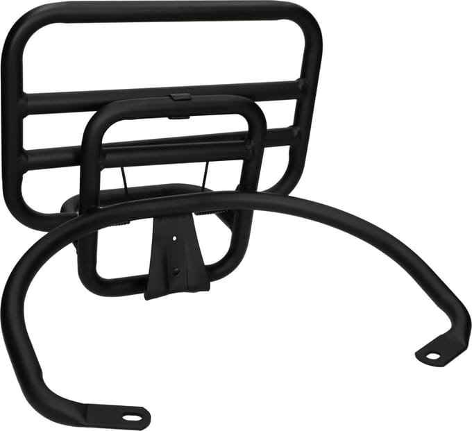 Achterdrager opklapbaar voor Vespa GTS 125-300cc mat zwart