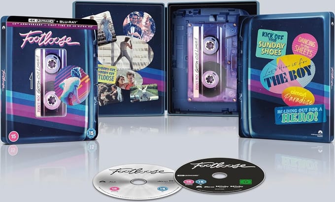 Footloose - 4K UHD + blu-ray - Import - Steelbook