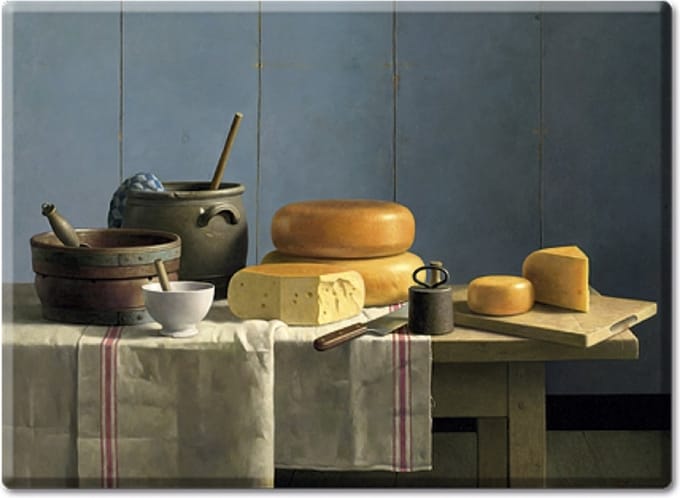 Koelkastmagneet Henk Helmantel - Dutch still life