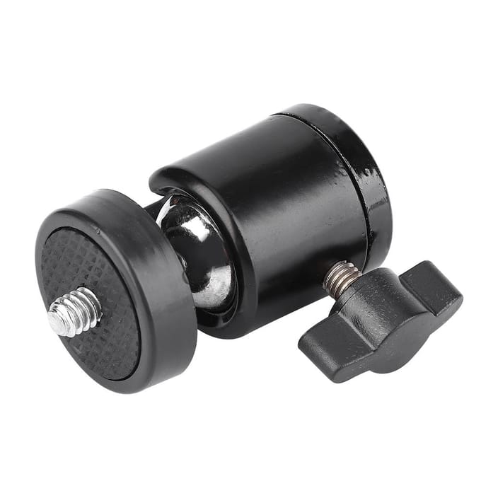 Q29 Aluminiumlegering Mini Kleine Speciale Balhoofd voor Digitale Camera Statief gray