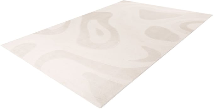 Batucci Vloerkleed - Modern - Luxe Accent - Ivoor Wit - 3D-Effect - Zacht en Comfortabel
