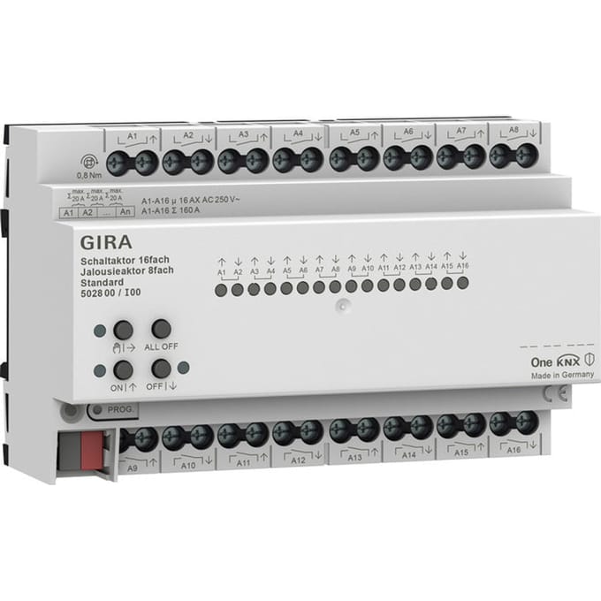 Gira KNX Busrail I/O-module - 502800 - E2XET