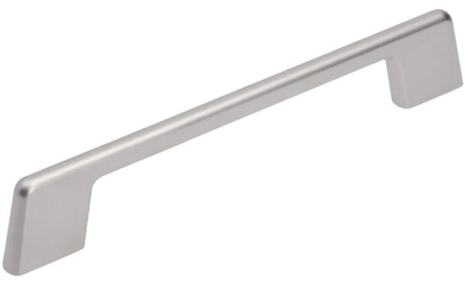 Gamet - Meubelgreep - Chrom Satijn - 128mm - Delicaat en Ergonomisch