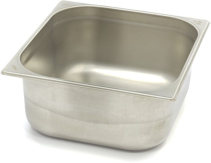 Gastronorm Bak - 2/3 GN - 15 cm Diep - RVS