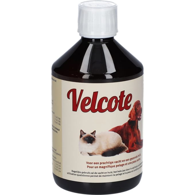 GRAU Velcote Voercomplement voor Huid- en Vachtverzorging - 500 ml