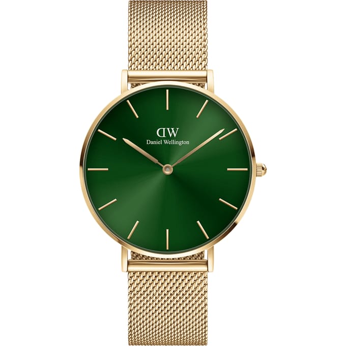 Daniel Wellington DW Watch Petite Emerald 32mm Gold