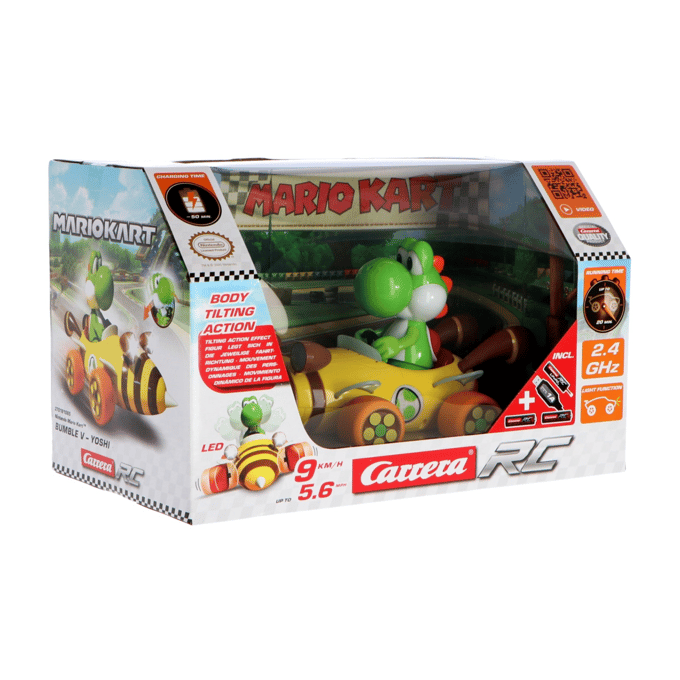 Super Mario RC voertuig - Mario Kart mini - Yoshi - 2,4 GHz