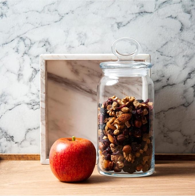 Pasabahce Kitchen Slim - Voorraadpot Met Luchtafsluitende Deksel - 1130 ml