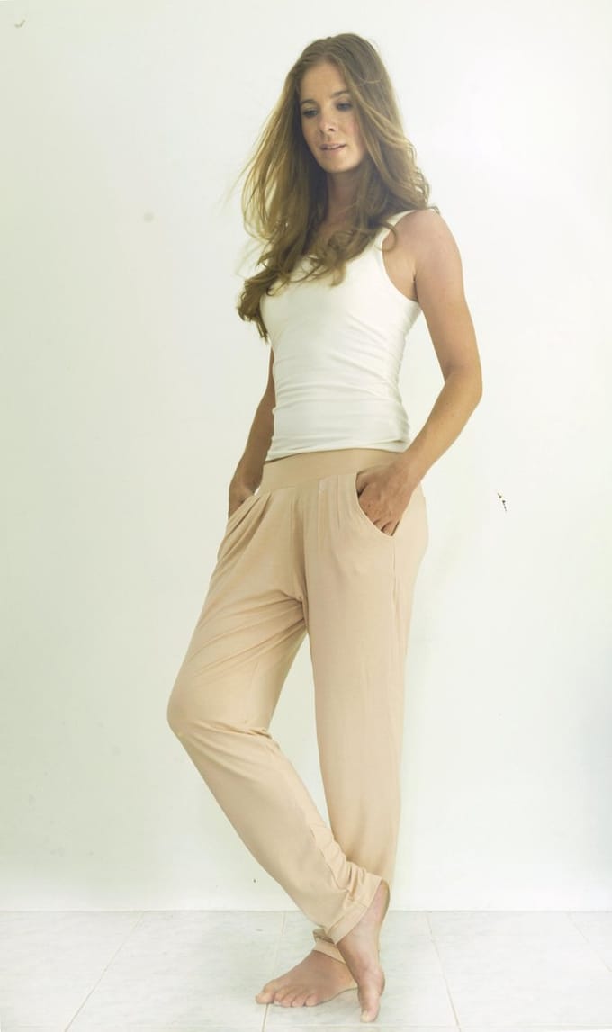 Yoga broek - Dames- Jogging - Zwart - L