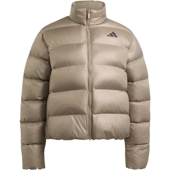 Regular fit gewatteerd jack met logoprint