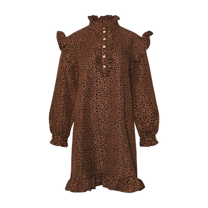 Reno Ruby Ruffle Jurk
