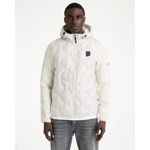 CHASIN’ Theos Hybrid Outerwear Silver Birch Größe: M | Winterjacken Outlet | Herren | Grau