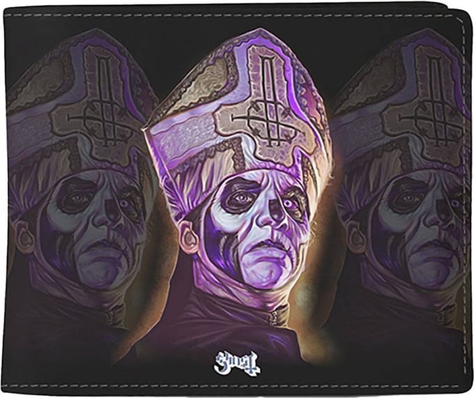 Rocksax Ghost - Papa Purple Portemonnee - Zwart