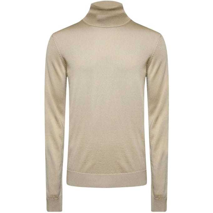 Hugo Heren-sweatshirt met rolkraag van San Thomas (Crème)