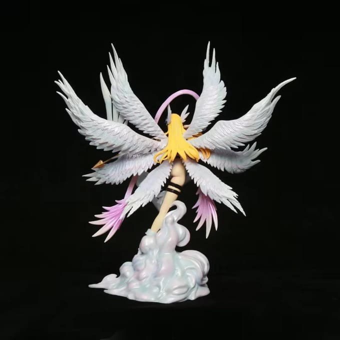 Anime Digimon monster Avontuur Angewomon Actiefiguur Model Speelgoed 26cm no box white