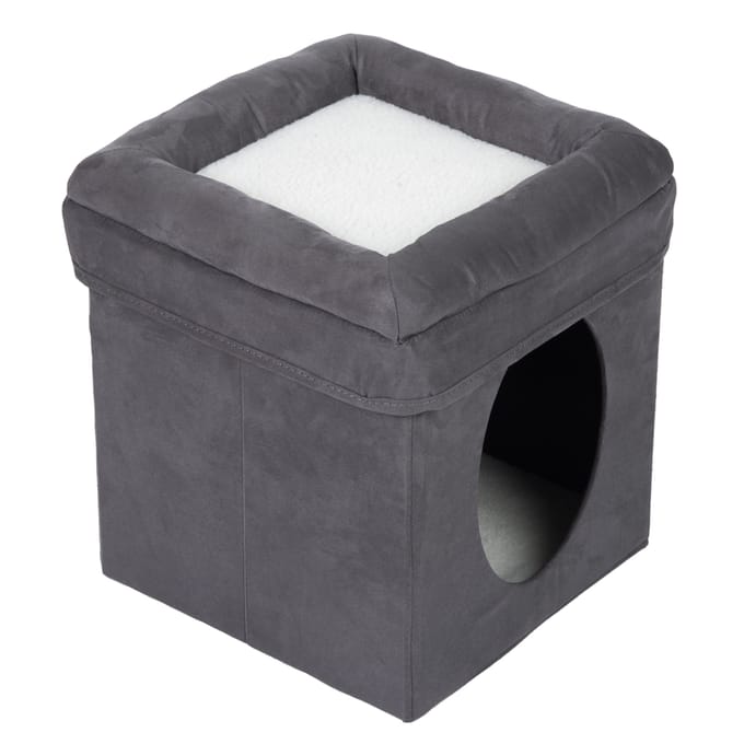 L39 x B39 x H42 cm Opvouwbare Kubus Kattenholletje