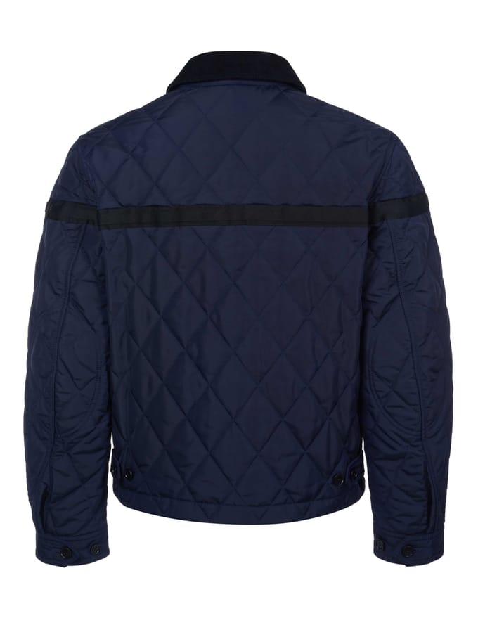 Burberry Whitchurch jas donkerblauw
