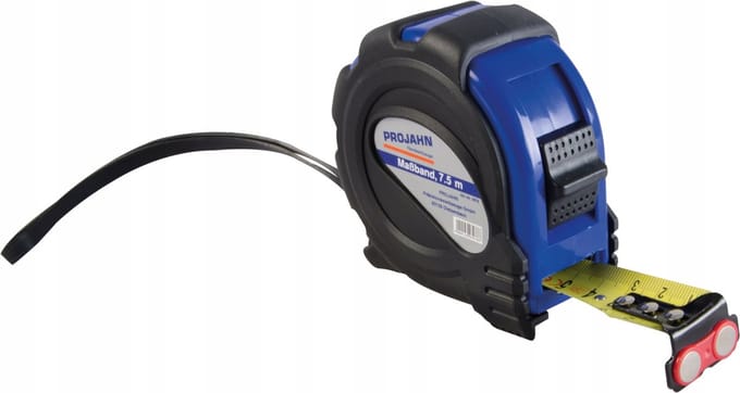 PROJAHN Meetlint met Magneet 7,5m - Robuust & Precisie