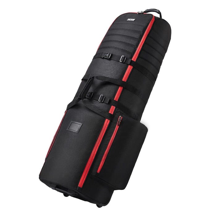 Sac de Voyage pour Club de Golf Housse de Valise de Golf avec Roues 1800D Oxford