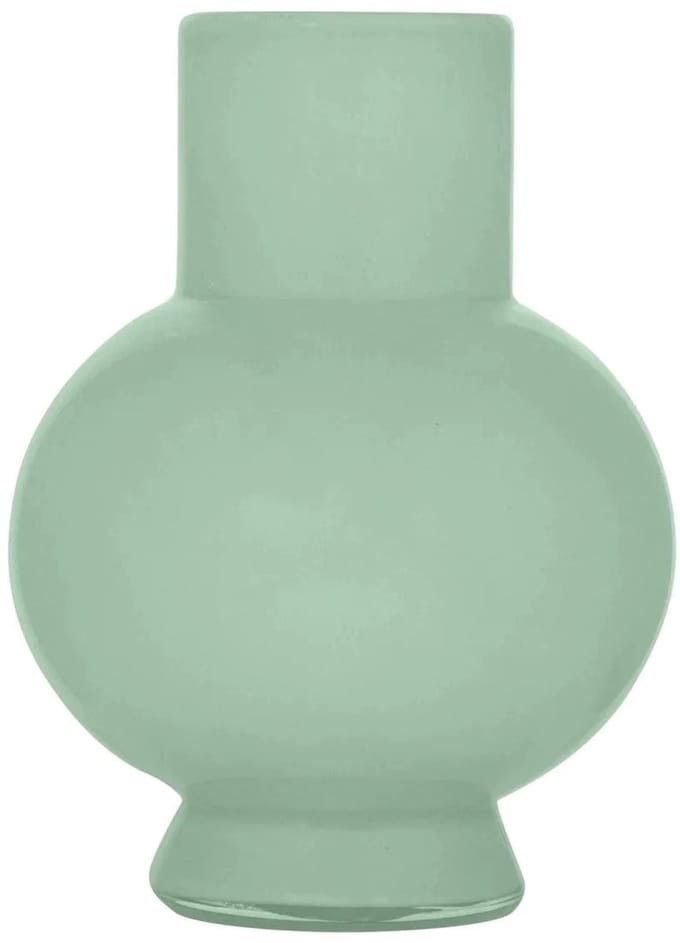 Hakbijl Glass Bloemenvaas Deborah - Groen - glas - D17 x H22 cm