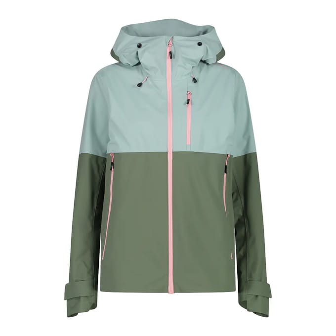 Vrouwen waterdichte jas met vaste capuchon CMP