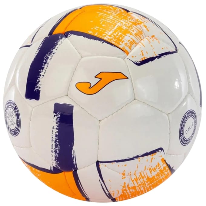Joma Dali II Ball 400649-214, Unisex, Wit, Bal naar voetbal, maat: 4