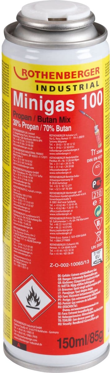 ROTHENBERGER Industrial Minigas 100 150 ml 35504