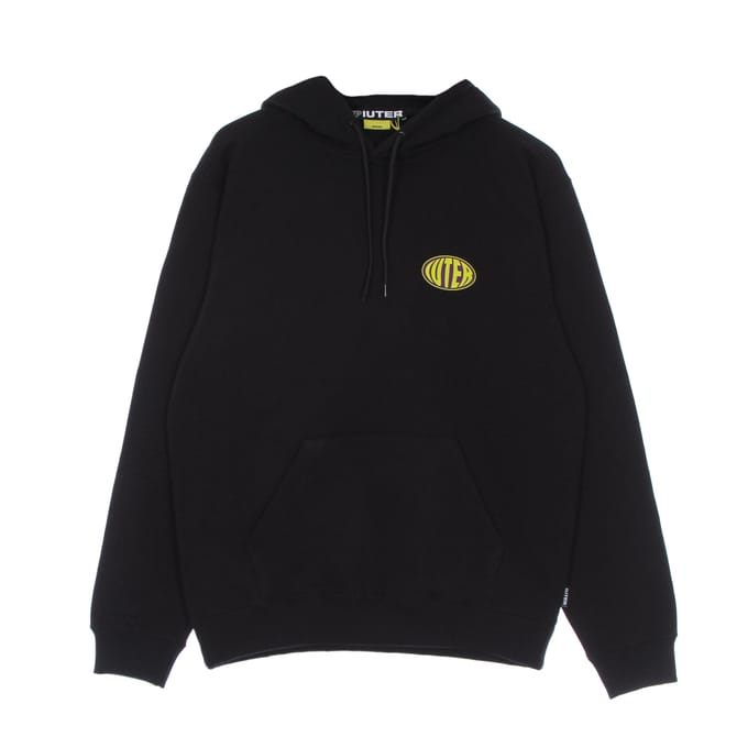 Hungry-hoodie voor heren zwart