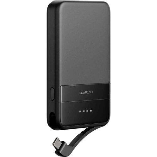 ECOFLOW Rapid 5000 Powerbank 5000 mAh Magsafe, Qi Wireless Charging Li-ion USB-C, Wireless Charging Zwart