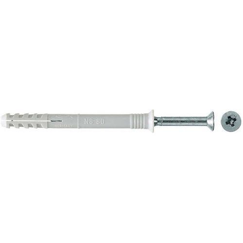 Fischer Hammerfix N 6 x 80/50 S with countersunk head gvz (100pcs)
