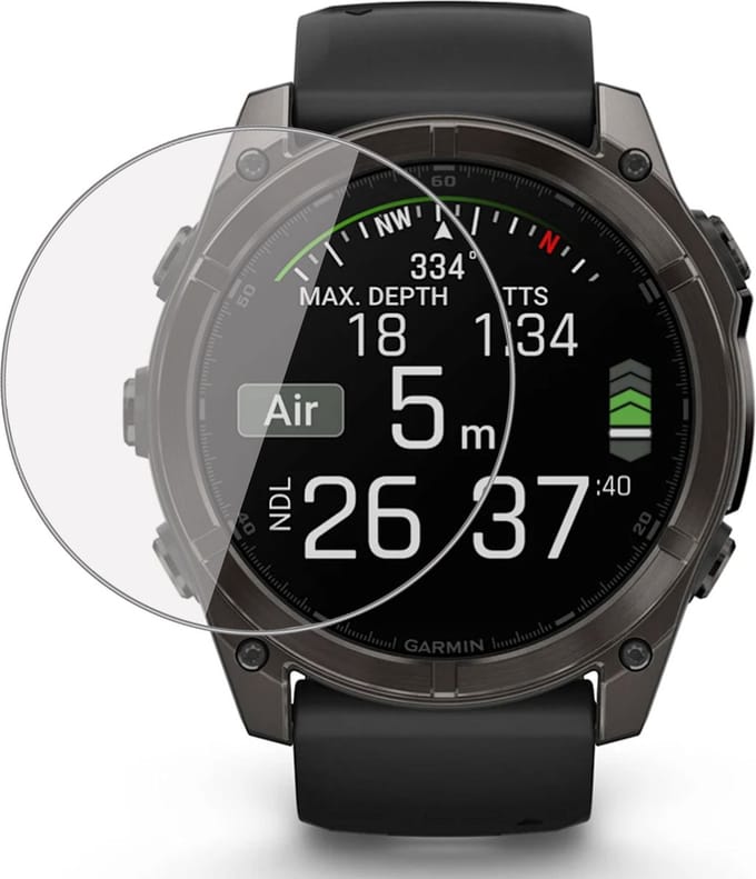 Screenprotector geschikt voor Garmin Fenix 8 47mm / Fenix 8 51mm / Enduro 3 - Folie Screen Protector