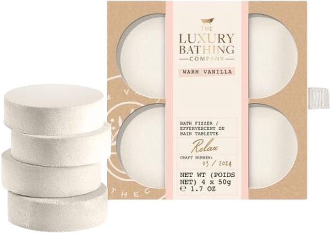 Vanilje Relax vannitabletid vanilje 4x 50g