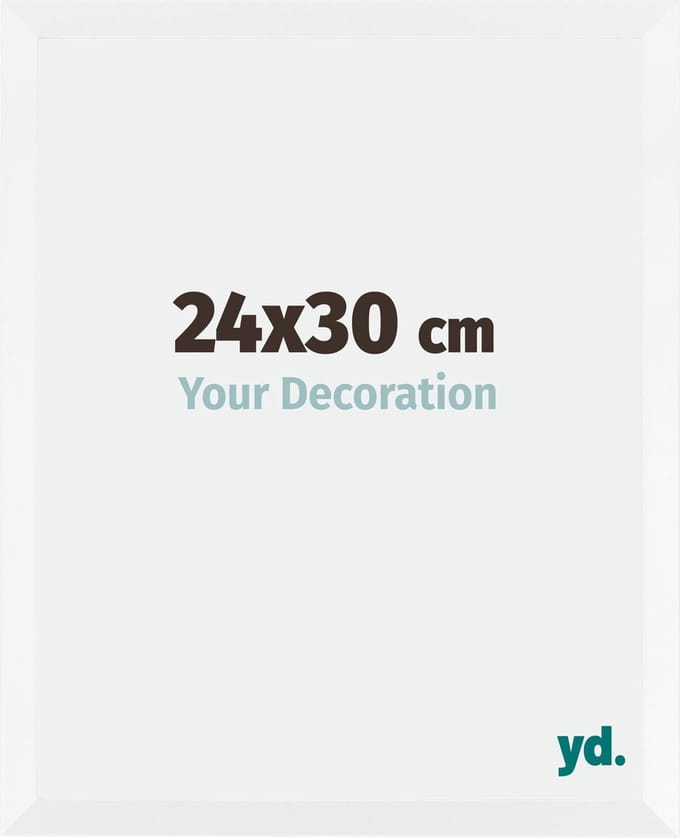 Your Decoration - Fotolijst 24x30 cm - MDF - Wit Mat - Catania