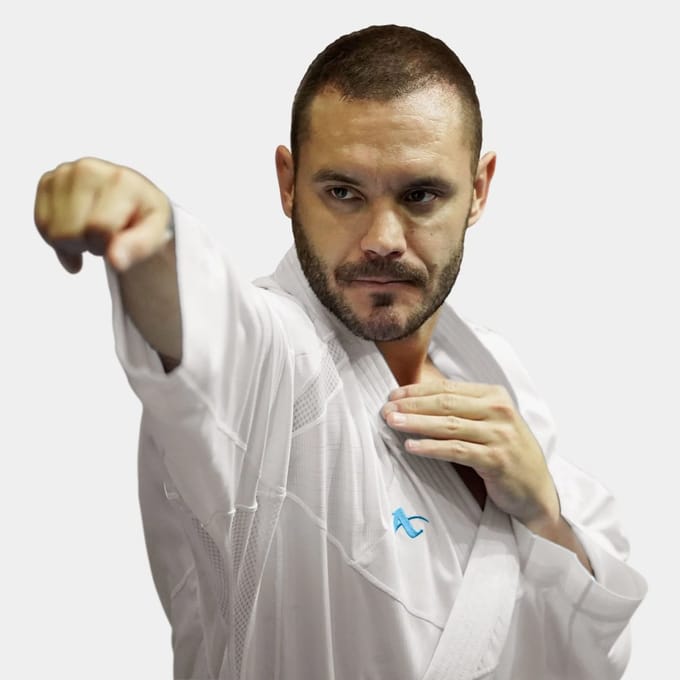 Arawaza Rev-x Reversable WKF approved Blauw/Rood unisex (Maat: 170)