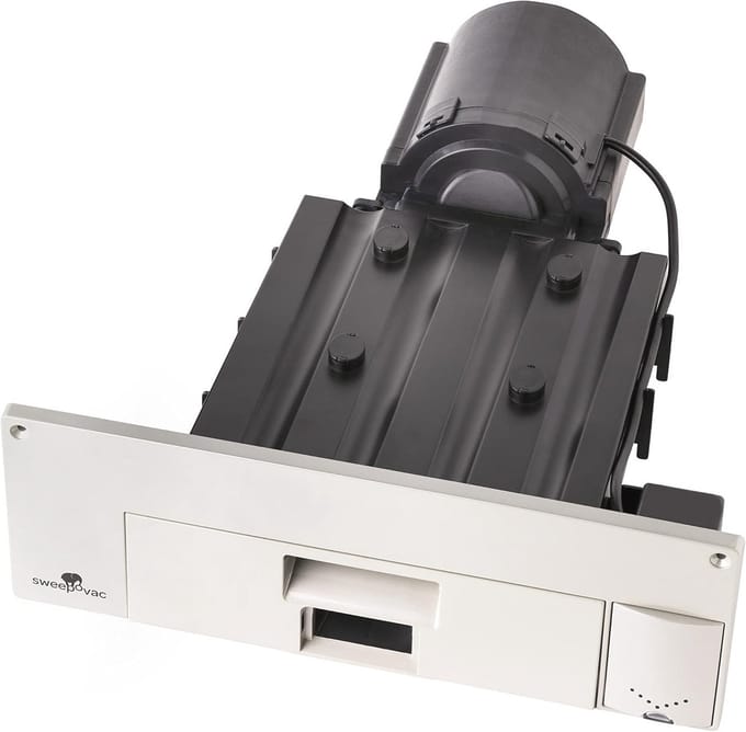 Ruimtebesparende Ondertafelstofzuiger met 1200W Motor en Ultra Uitschuifbare Slang