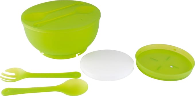 Present Time Salade Schaal Met Koel Element - Plastic - Transparant