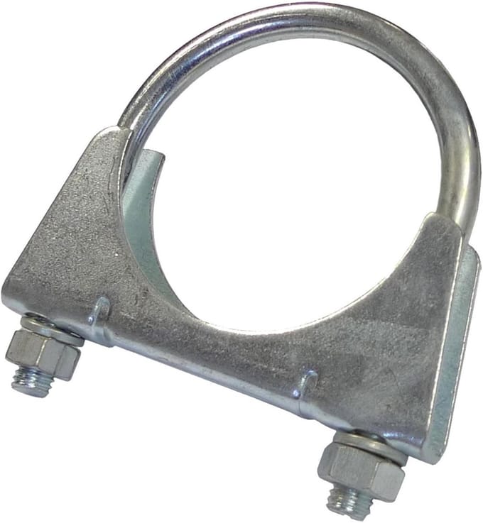 Universele U-Bout Uitlaat Klem Heavy Duty met Moeren 64mm