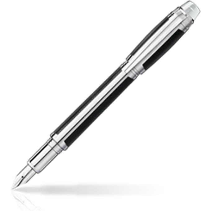 Montblanc vulpen starwalker extreme steel (schrijfdikte medium)