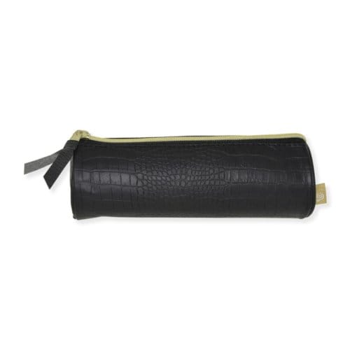 Kangar etui - Pure Croco - zwart - 20x6 - rond - K-PM620033SKZ