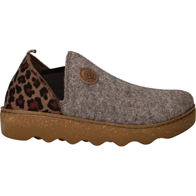 Rohde Pantoffels - Dames - Beige - Maat:38