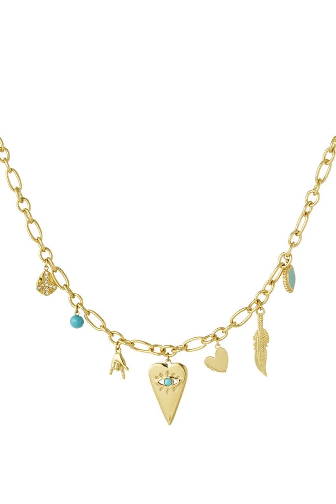 Bedelketting | ketting | bedels | goud | stainless steel