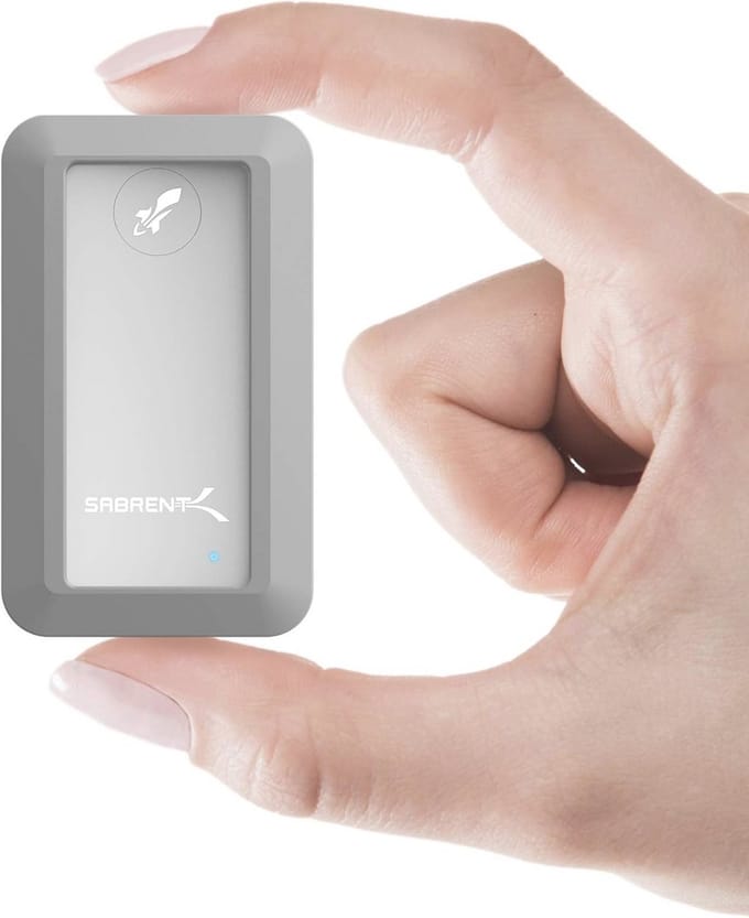 Kleine en Robuuste 1TB USB 3.2 Externe SSD met Waterdichte Behuizing
