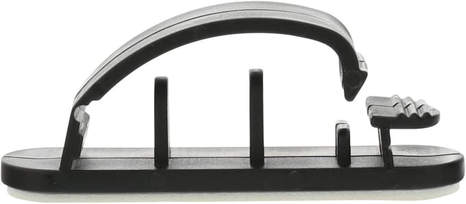 InLine Zelfklevende Kabelmanager 8,5cm 10 stuks Zwart
