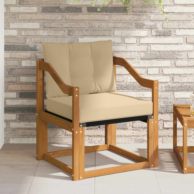 vidaXL - Buitensofa - Massief - Acacia - Hout - Naturel