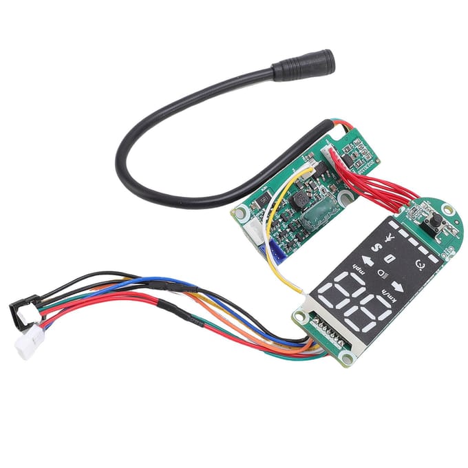 Elektrische Scooter Dashboard Circuitbord Vervanging voor Ninebot Max G2 Scooter Dashboard Bluetooth Bord black