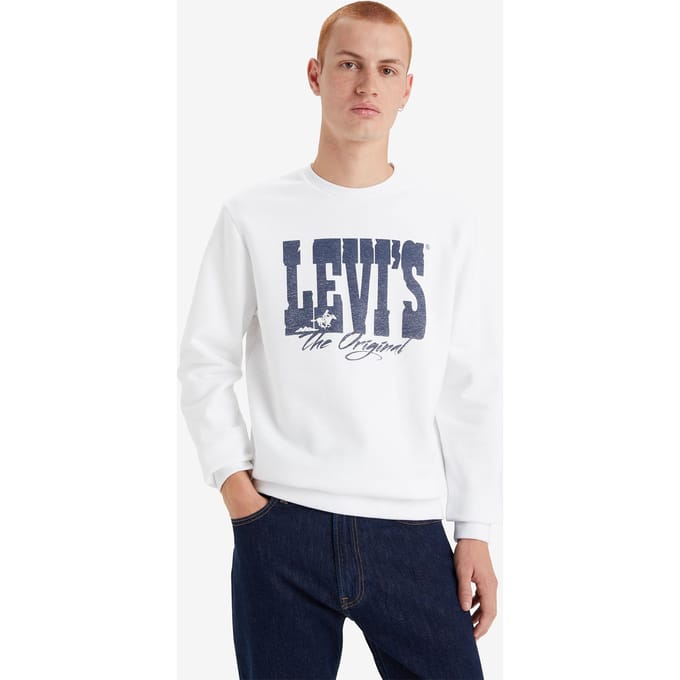 Levi's Standard Fit Graphic Crewneck Sweatshirt Taglia: S | Maglioni a maglia Outlet | Uomo