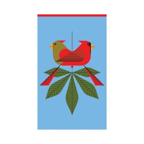 Cardinals Consorting 3 X 5 Notepad